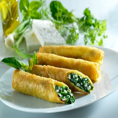 Φλογέρες με Φέτα και Αρωματικά χόρτα 50gr (120τμχ)