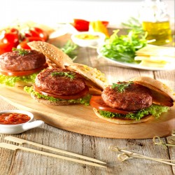 Μπιφτέκια με Φρέσκο Μοσχάρι (medi burger) 35gr (180τμχ)